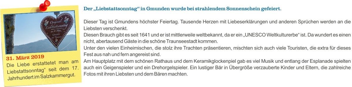 2019.03.31 Liebstattsonntag in Gmunden